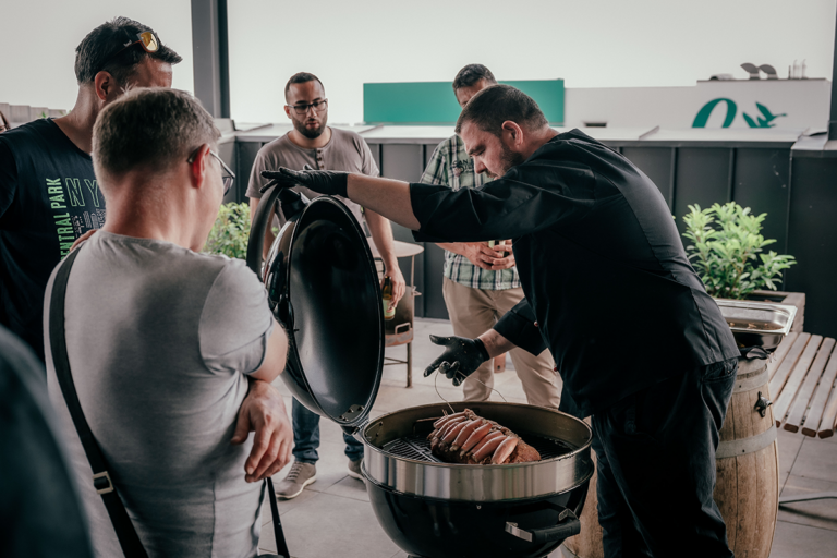 Grillen lernen vom Meister