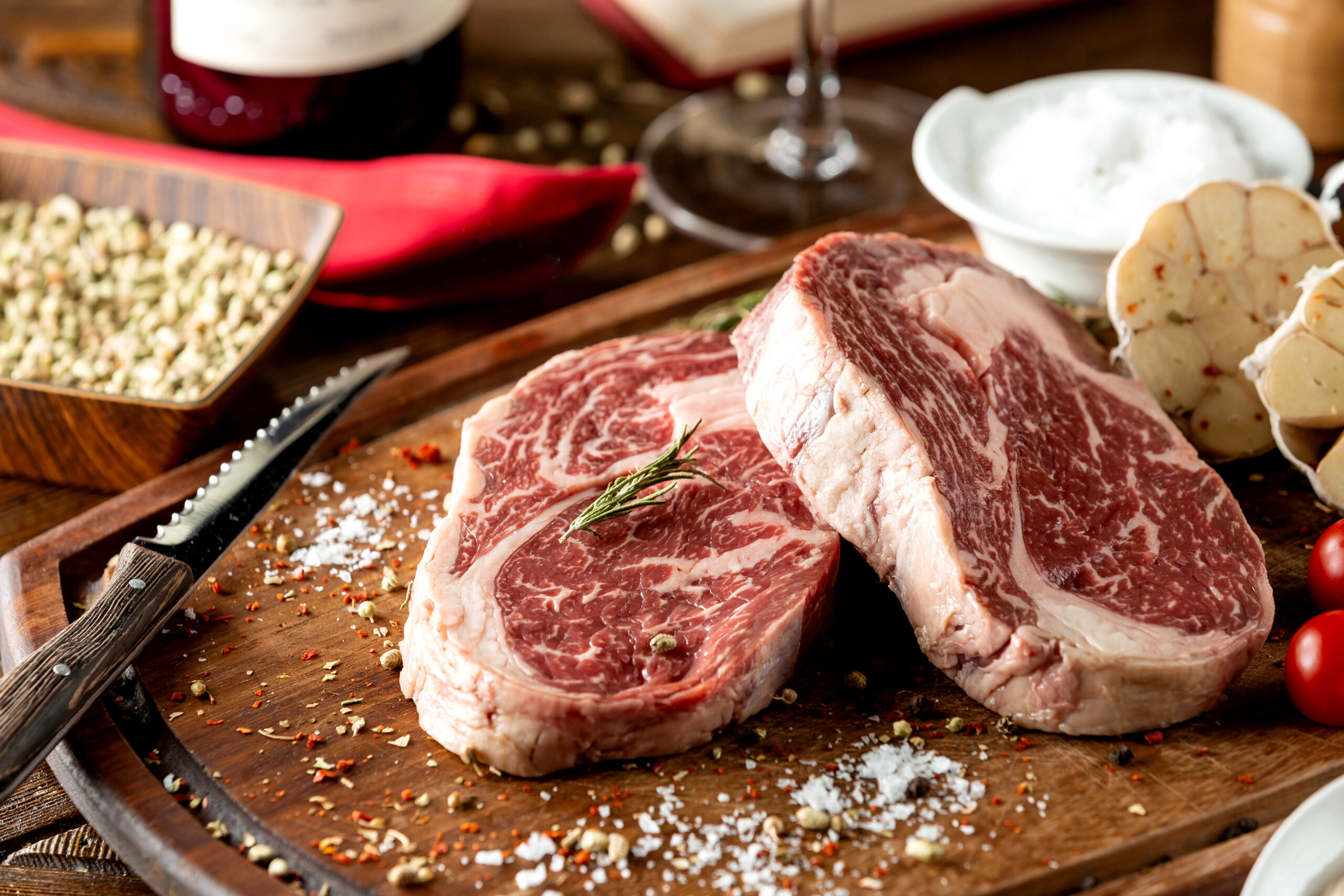 Steak zum Grillen