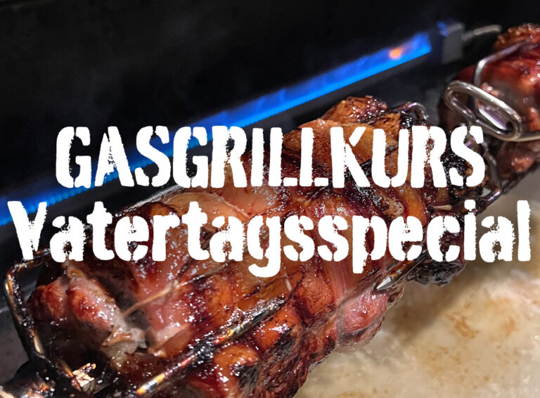 Zum Vatertag ein echter Volltreffer: Gasgrillkurs zum Sonderpreis!