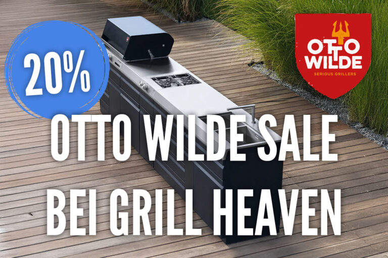 Großer Otto Wilde Sale bei Grill Heaven – Spart jetzt 20 %!