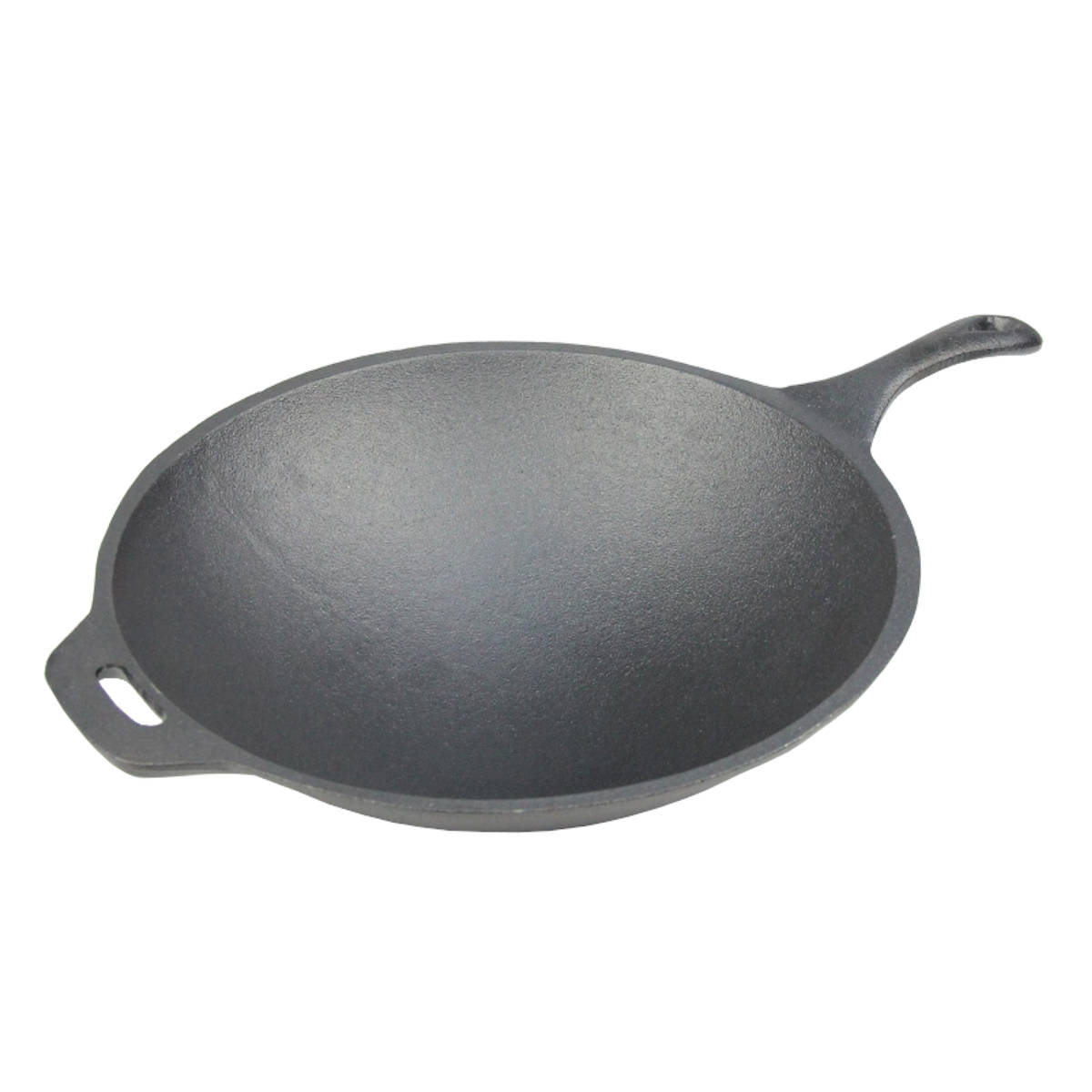 SANTOS Wokpfanne aus Gusseisen, Ø 31,8 cm SANTOS Wokpfanne aus Gusseisen, Ø 31,8 cm