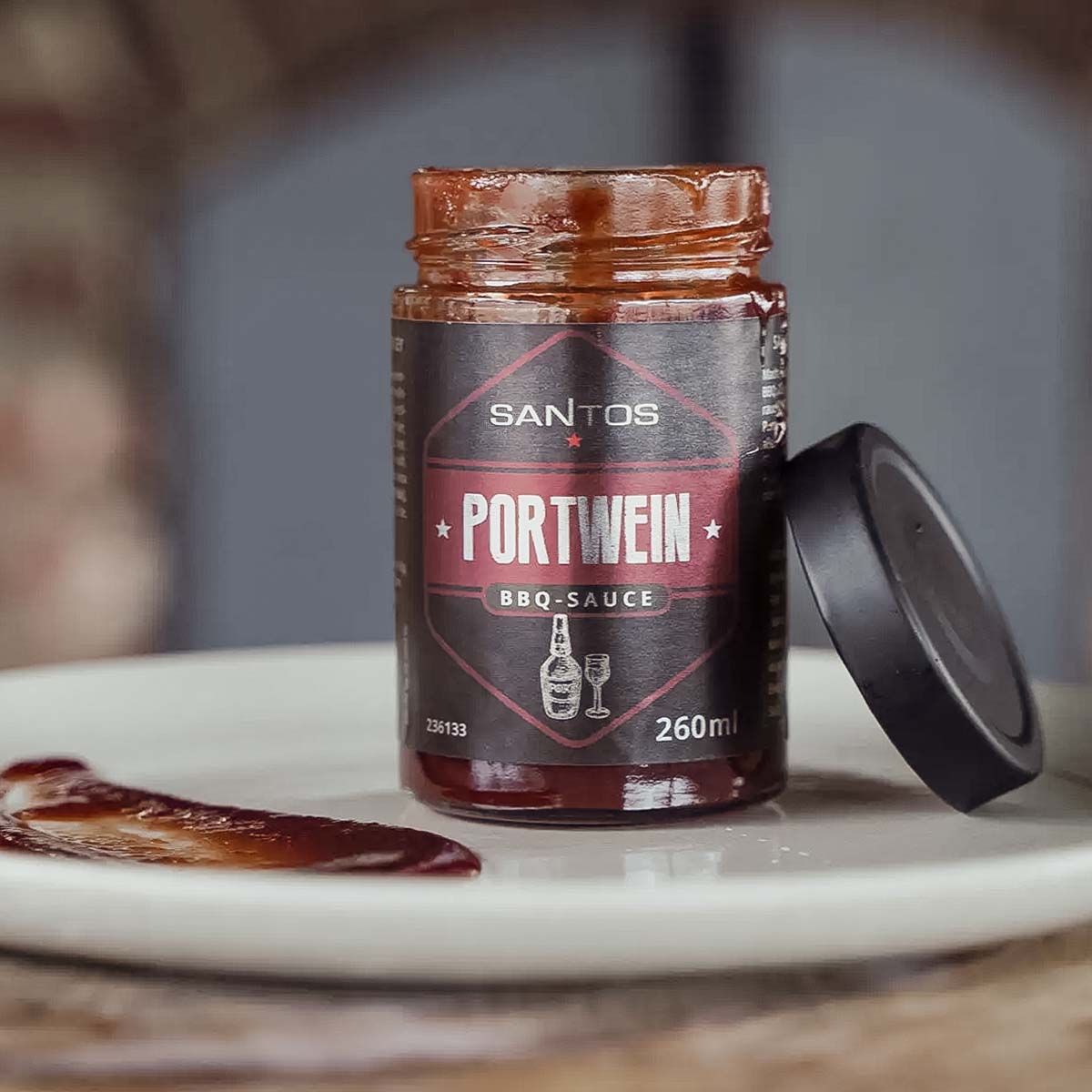 SANTOS Portwein BBQ Sauce SANTOS Portwein BBQ Sauce