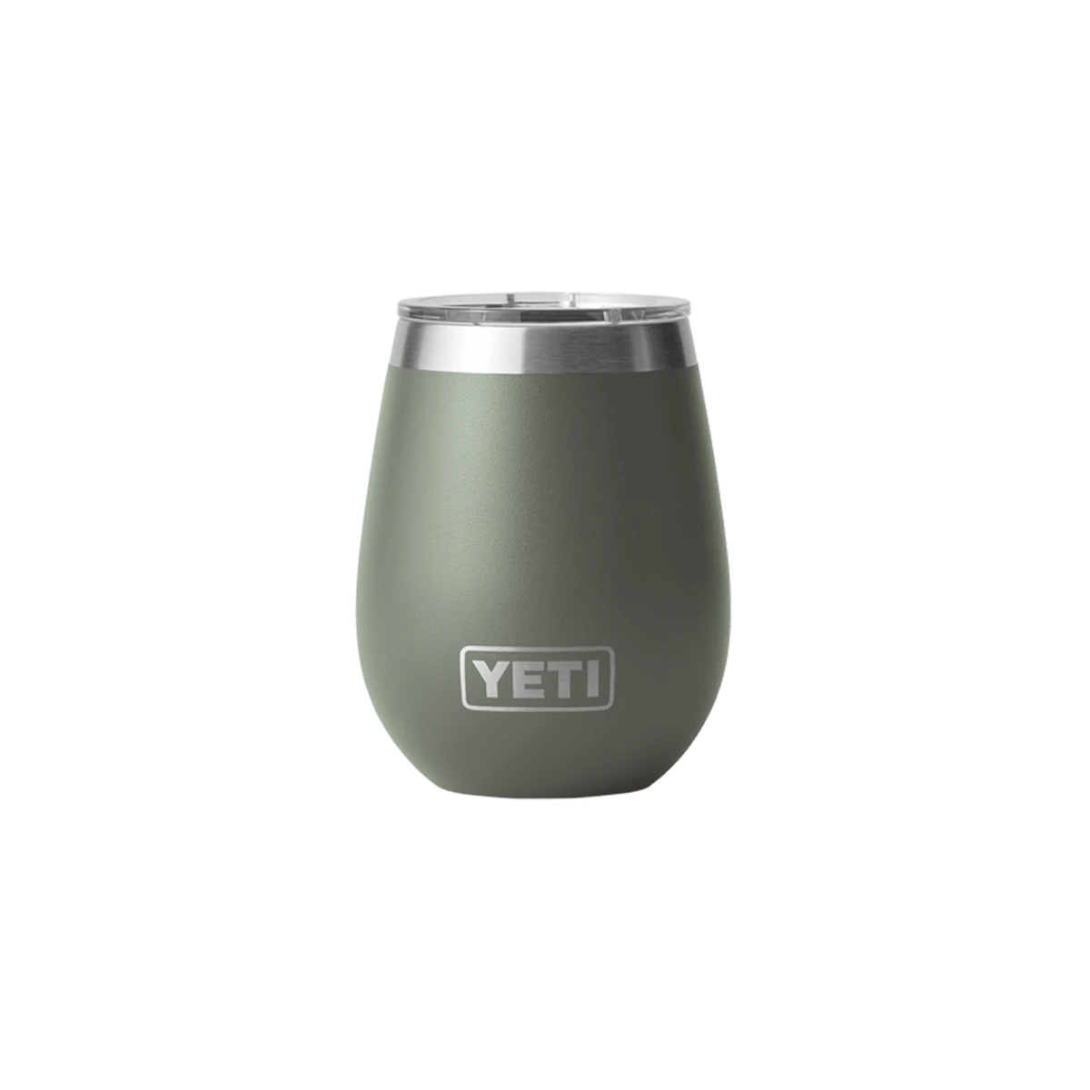 YETI Thermobecher Rambler 10 Oz Wine Tumbler, 300 ml, Camp Green