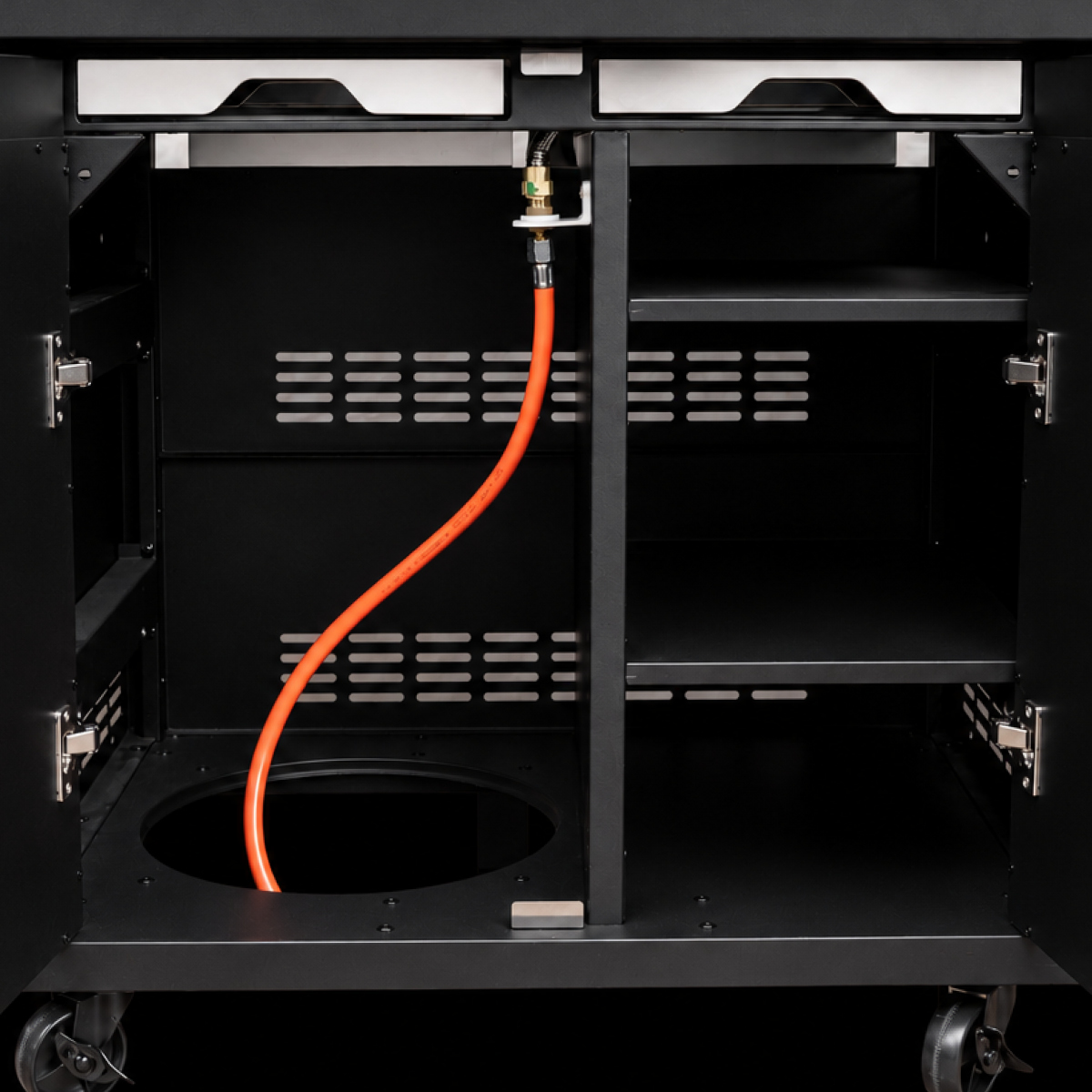 Cheffe G4 Gasgrilll 4-Brenner | Schwarz | inkl. Abdeckhaube