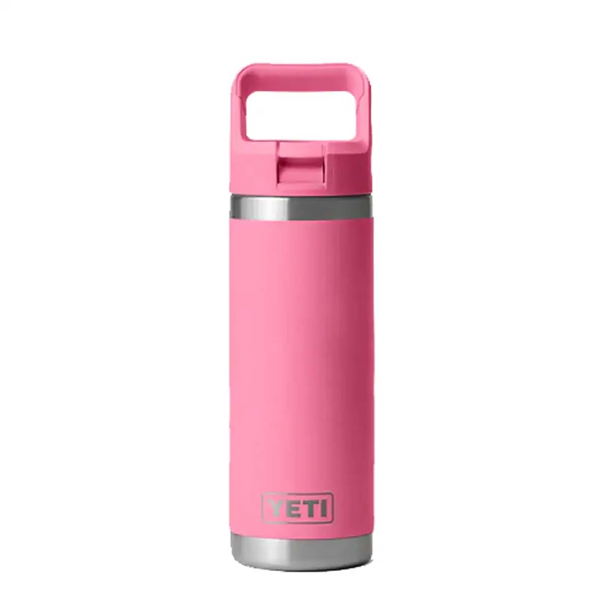 YETI | Rambler | Flasche mit Trinkhalm | Harbor Pink | 18 oz / 532 ml