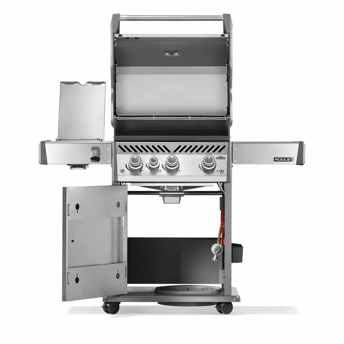 Napoleon Rogue Pro 425 | SIZZLE ZONE Seitenbrenner | Edelstahl | 2025