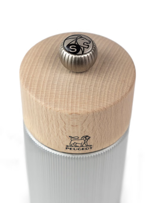 LINE Salzmühle Aluminium/Natur 12 cm