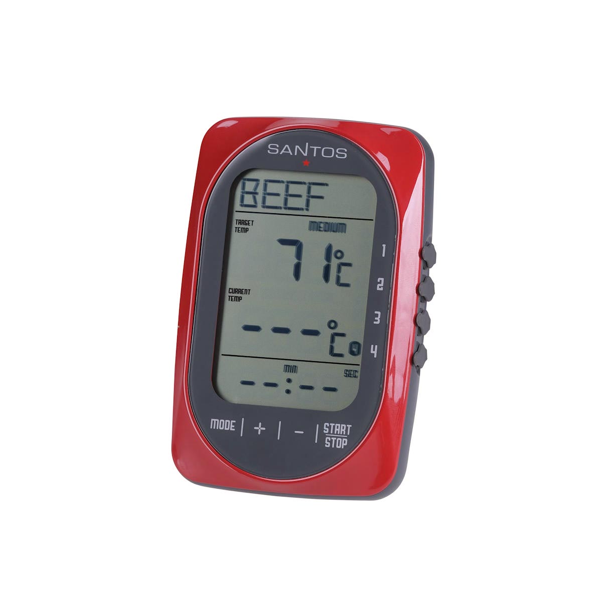 SANTOS Smart BBQ Thermometer, Bluetooth