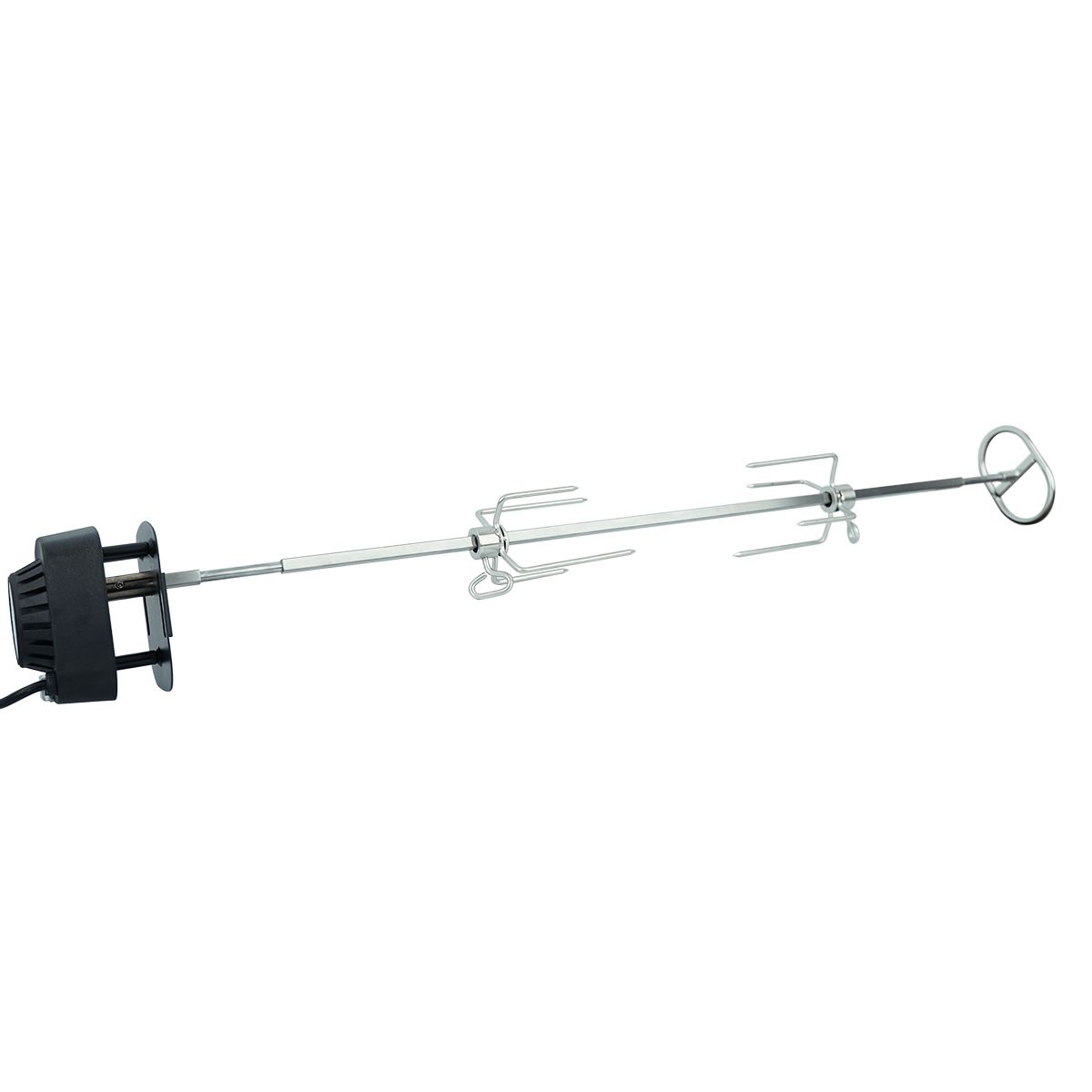 SANTOS S-518 Pro Schwarz | Seiten- & Heckbrenner | Ready2Grill Bundle