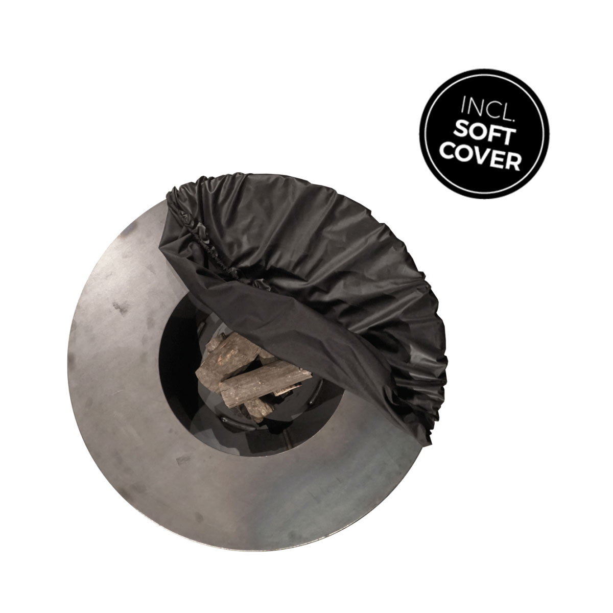 OFYR Feuerschale Island Corten 100 PRO Keramik Dunkelgrau Softcover OFYR Feuerschale Island Corten 100 PRO Keramik Dunkelgrau Softcover