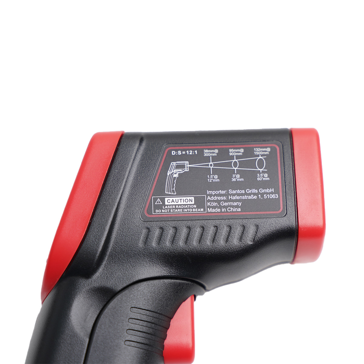 SANTOS Infrarot Thermometer für Pizzaöfen und Gasgrills