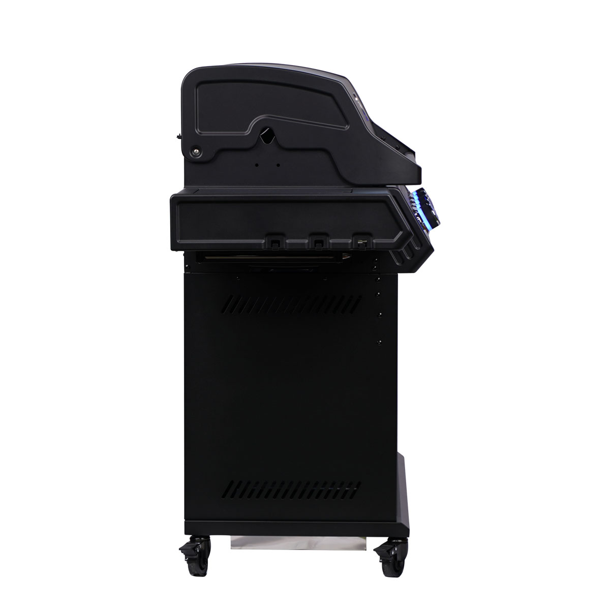 Santos S-518 PRO All Black Matt | Seiten- & Heckbrenner | Ready2Grill Bundle