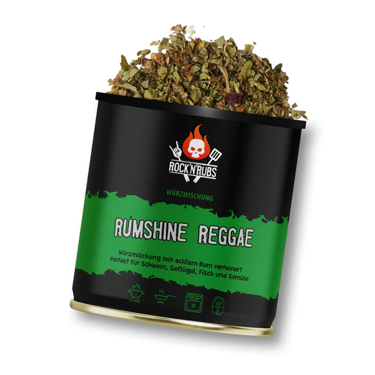 Rock'n'Rubs "Rumshine Reggae" Silver Line Rub | 90g