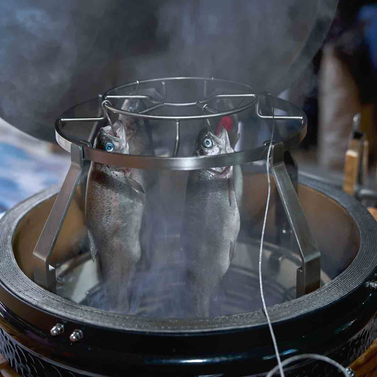 Monolith Smoke Set für 55er Keramikgrills