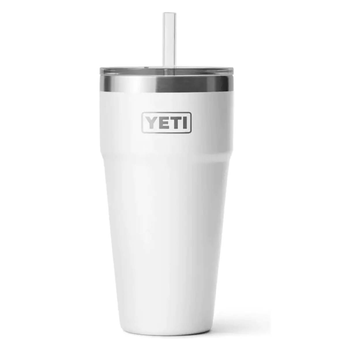 YETI | Rambler | Becher mit Trinkhalm | Weiss | 26 oz / 760 ml