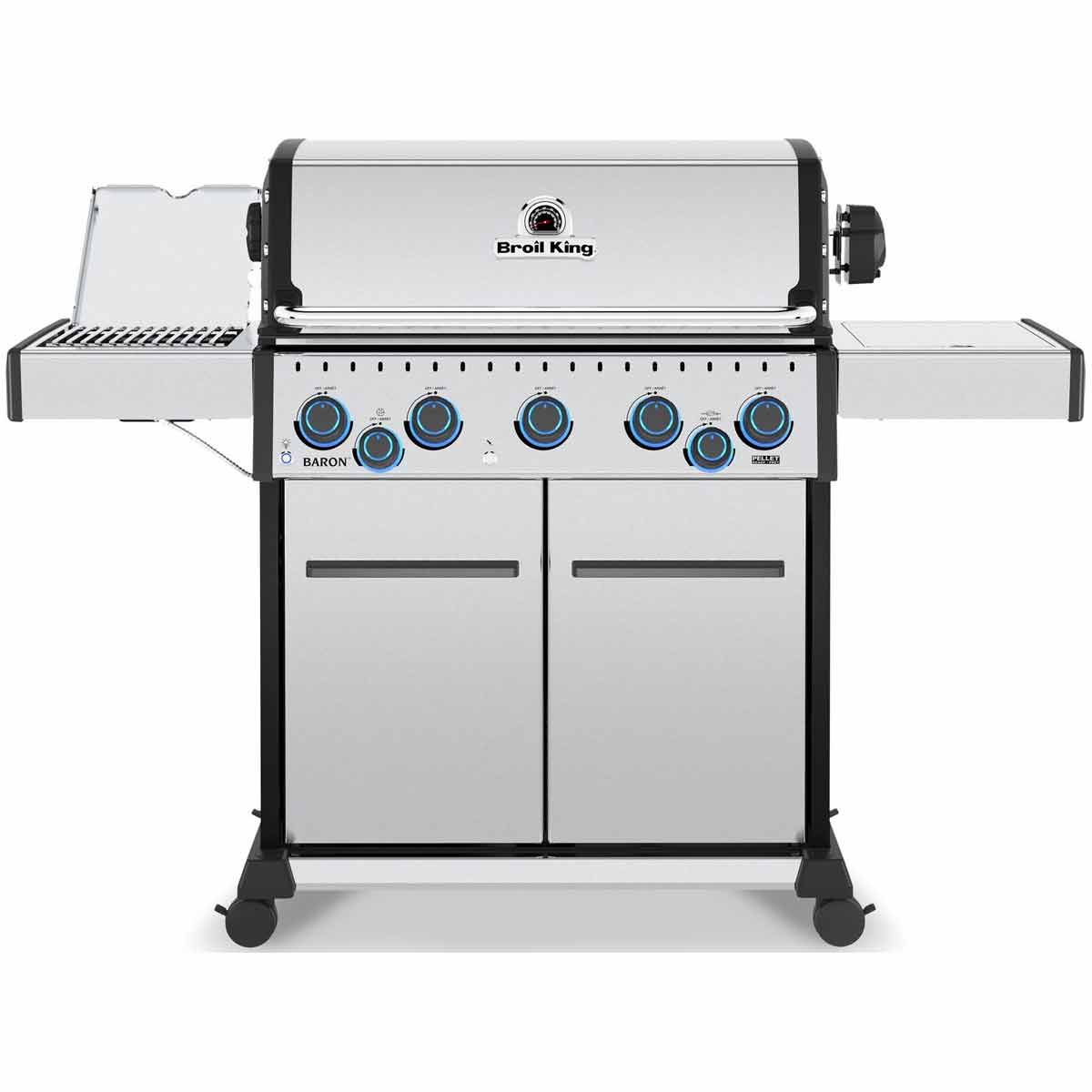 Broil King Baron S 590 IRX Gasgrill Edelstahl inkl. Drehspieß