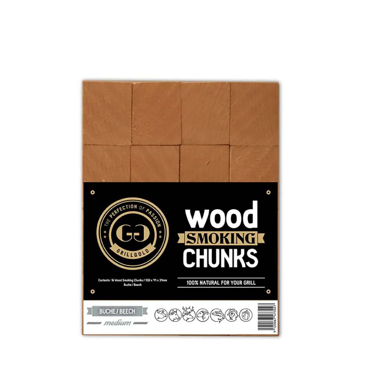 Grillgold Wood Smoking Chunks / Buche