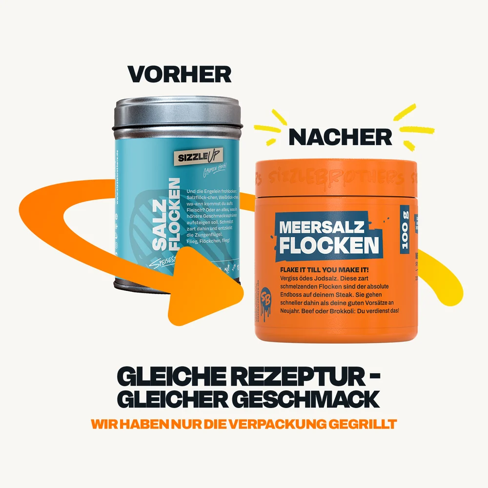 SizzleBrothers Meersalz Flocken 100g