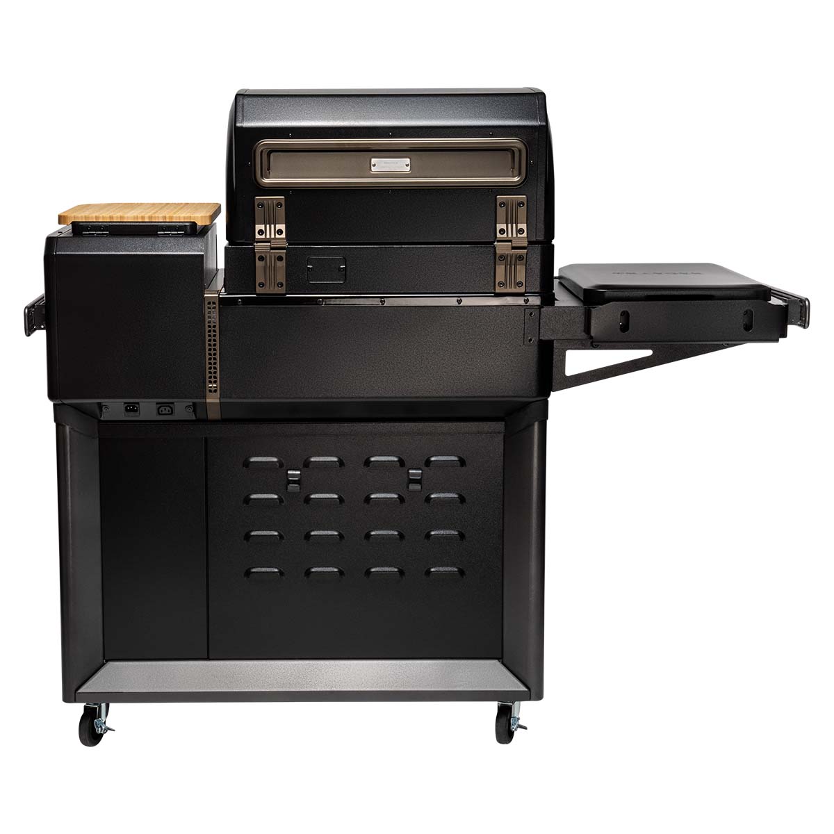 Traeger Pelletgrill Timberline XL, Schwarz Traeger Pelletgrill Timberline XL, Schwarz Rückseite