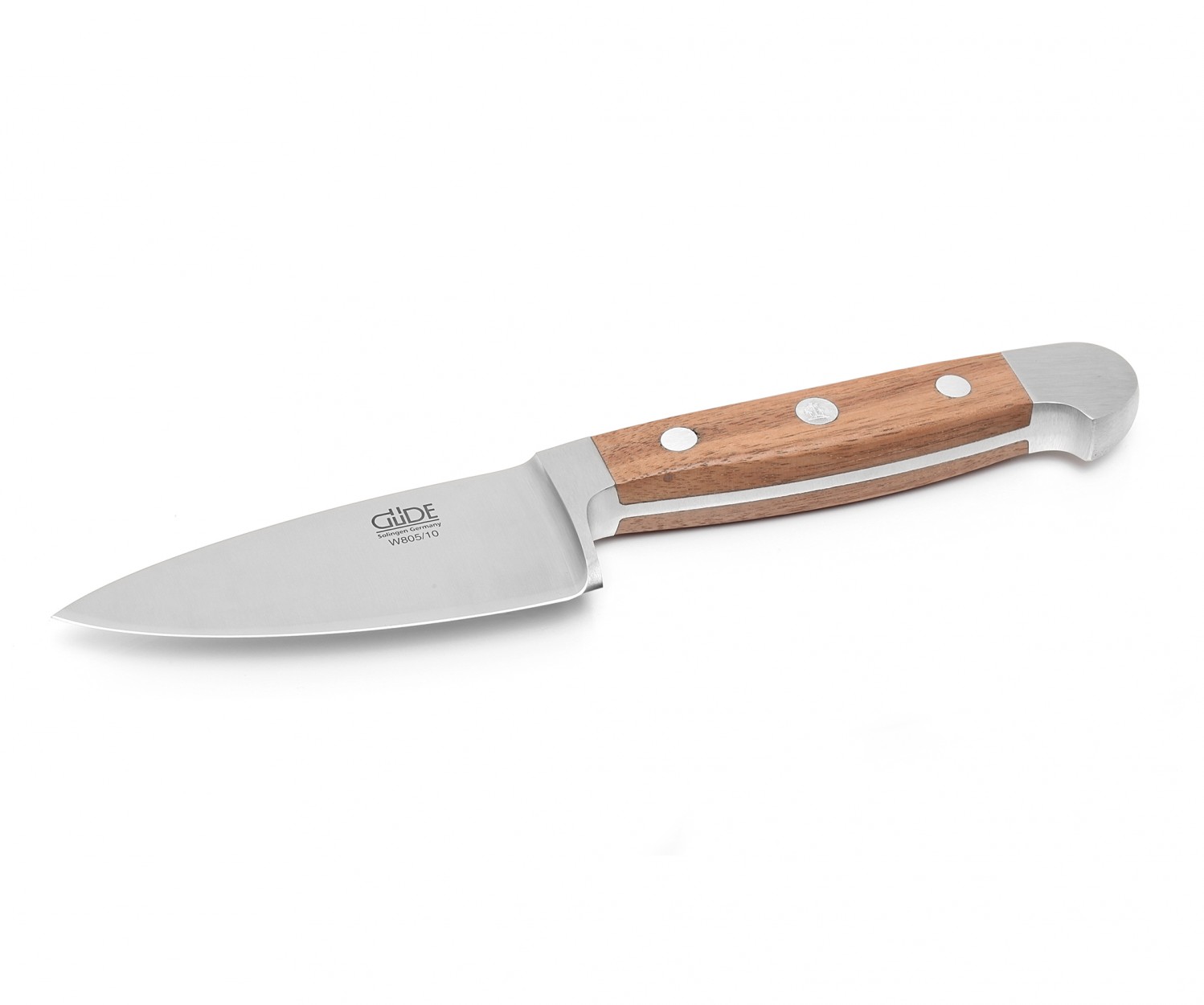 Güde Alpha Walnuss Hartkäsemesser 10 cm – Präzision für Parmesan & Co.
