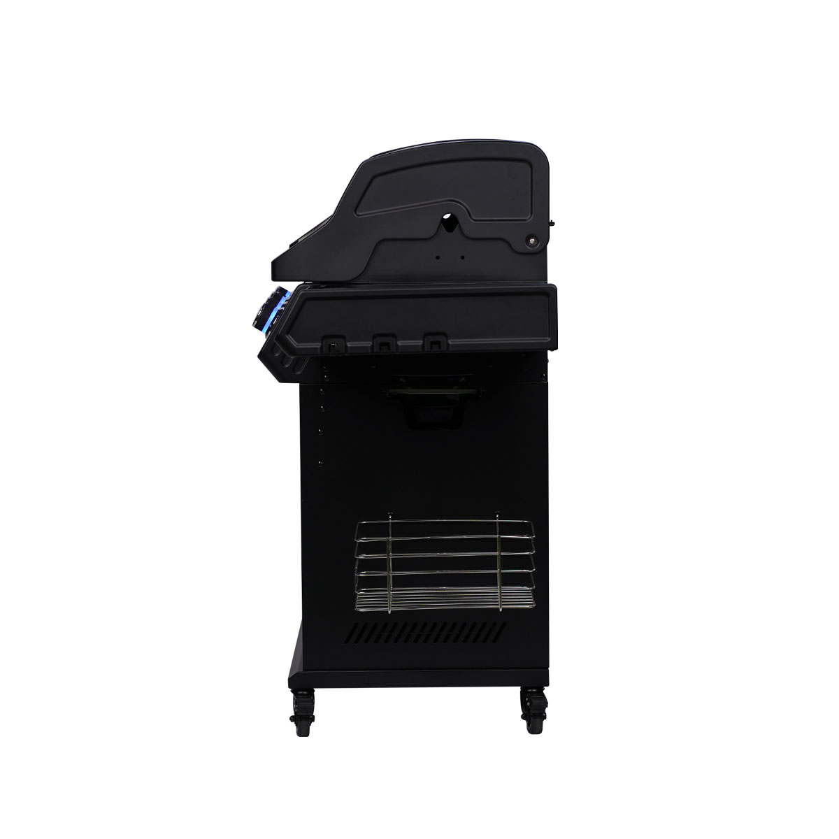 SANTOS S-401 Pro Schwarz, Seitenansicht