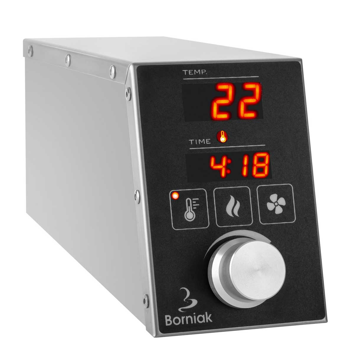 Borniak Räucherofen Timer BBDST-70 Version 1.4, digitale Steuereinheit mit Timer-Funktion