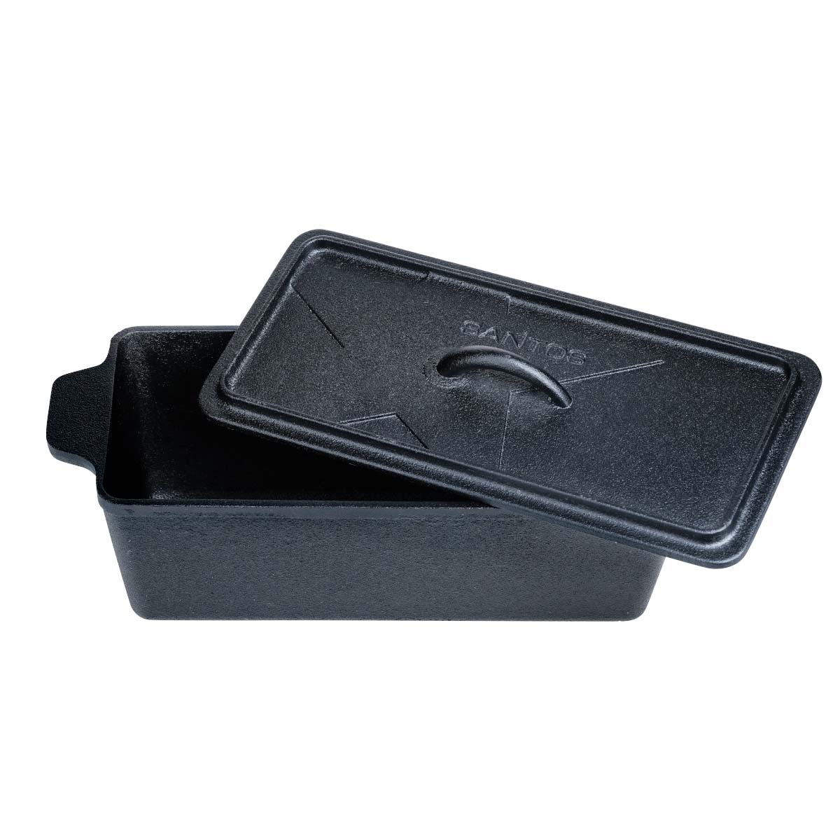 SANTOS Kastenform K4 mit Deckel, aus Gusseisen SANTOS Kastenform K4 mit Deckel, aus Gusseisen