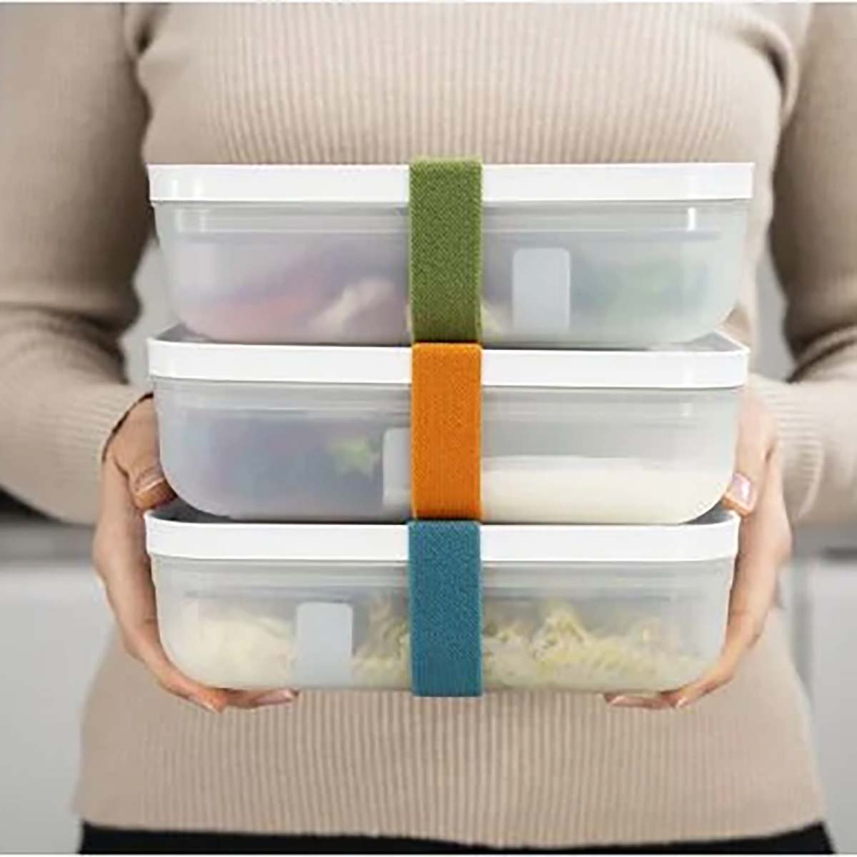 ZWILLING FRESH & SAVE Vakuum Lunchbox L flach | Kunststoff | Semitransparent-Grau