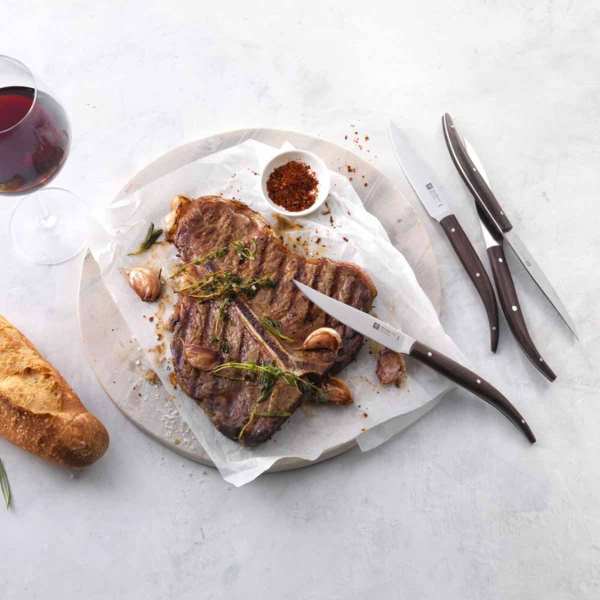 ZWILLING Steakmesserset  4er Set | Edelstahl