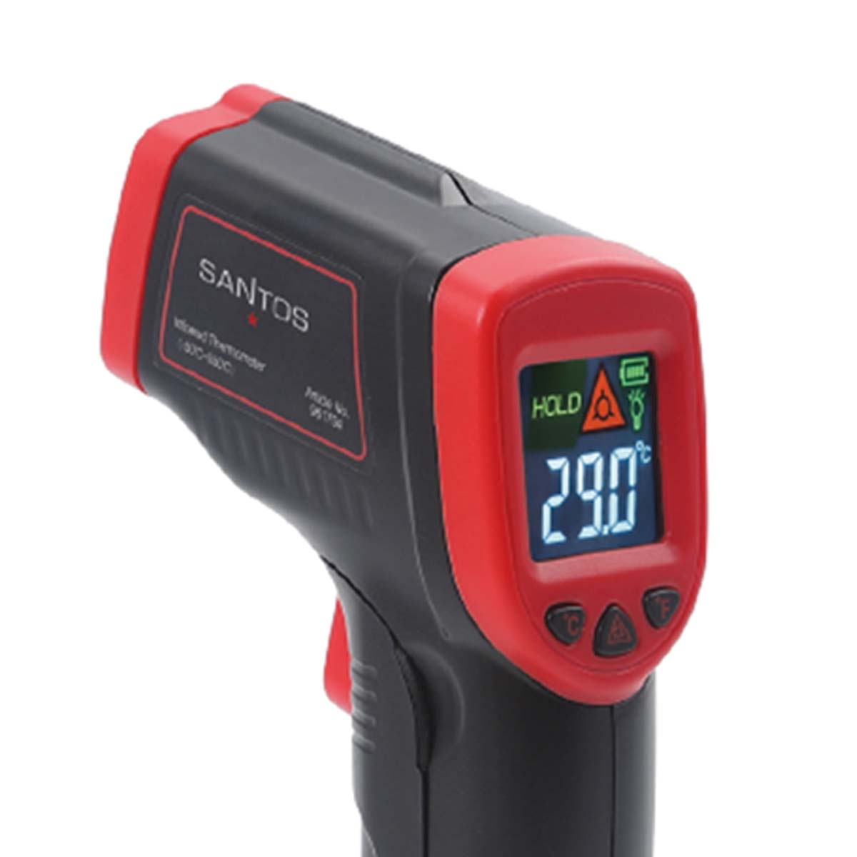 SANTOS Infrarot Thermometer Anzeige