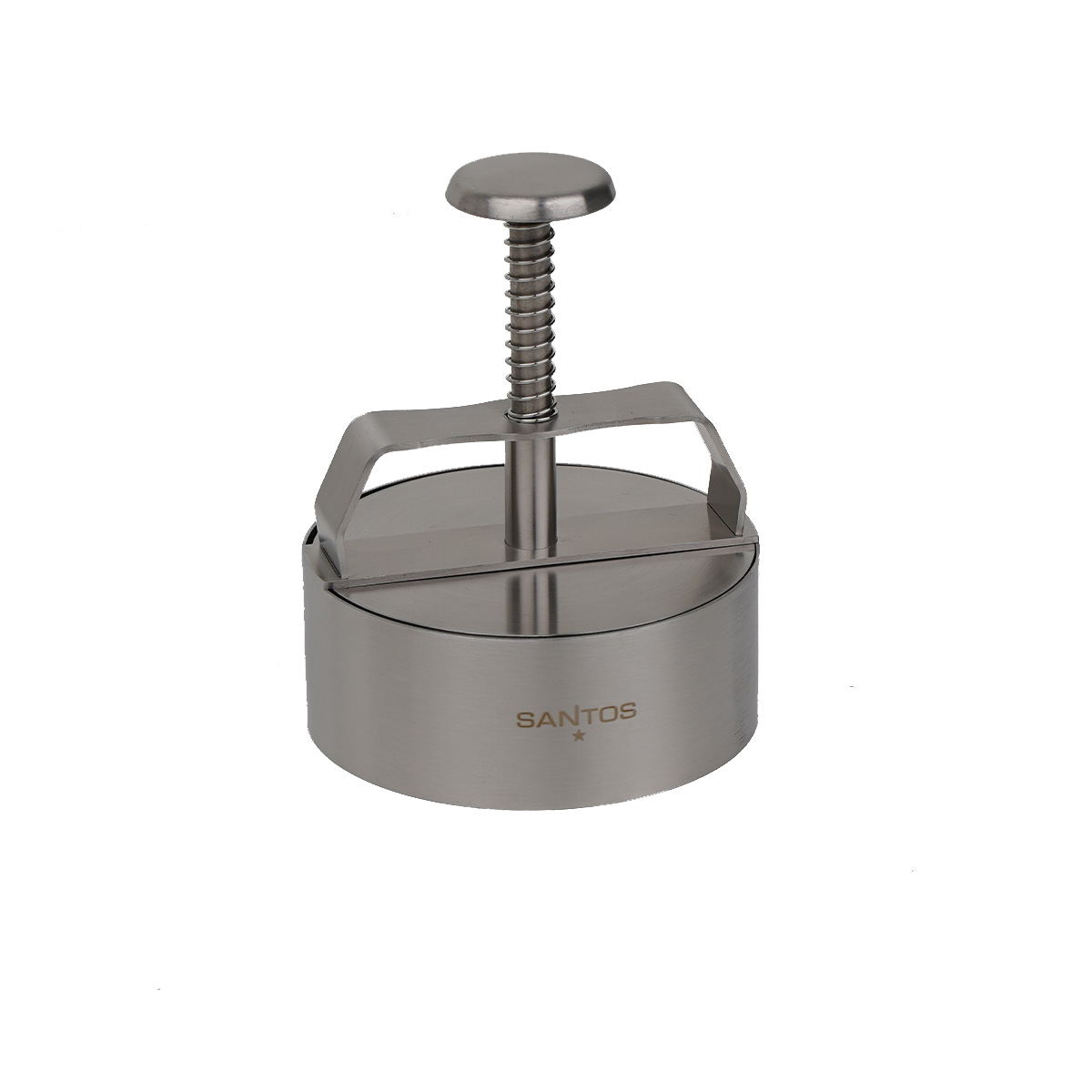 SANTOS Burgerpresse Edelstahl | Ø 11cm