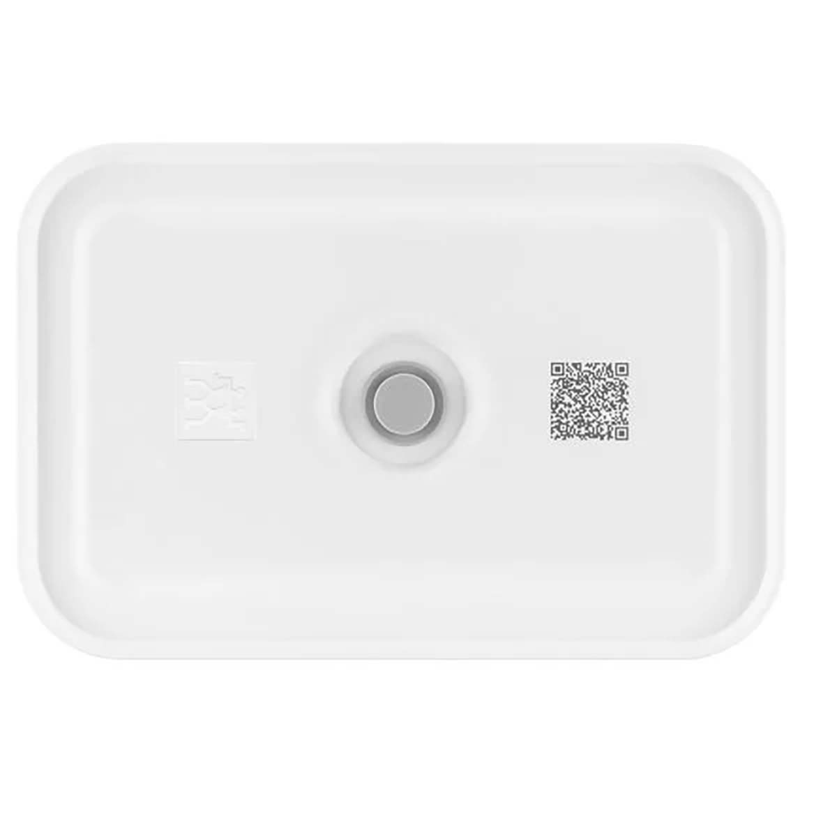 ZWILLING FRESH & SAVE Vakuum Lunchbox L | flach | Kunststoff | Weiß-grau