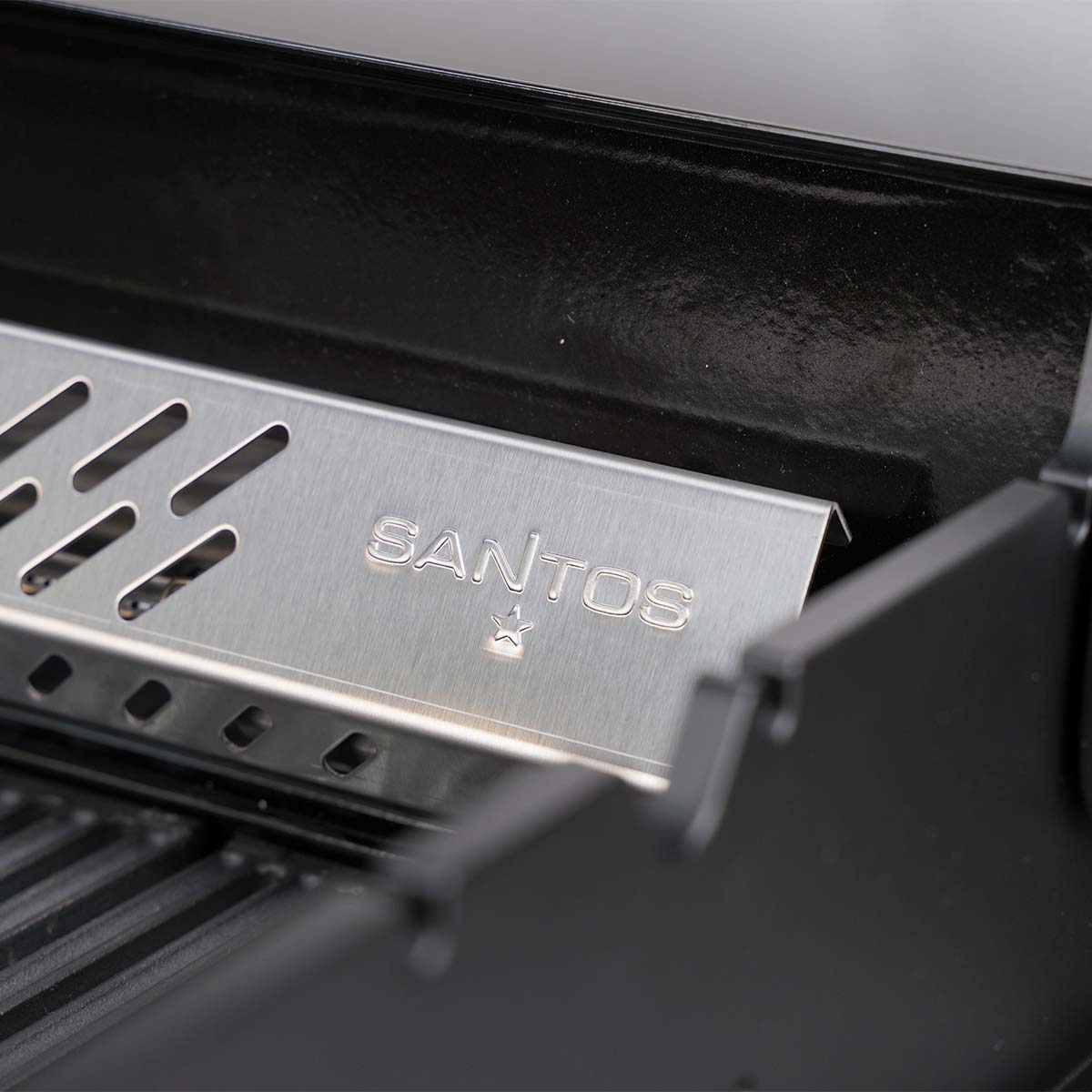 SANTOS S-418 Pro Edelstahl I Seiten- & Heckbrenner