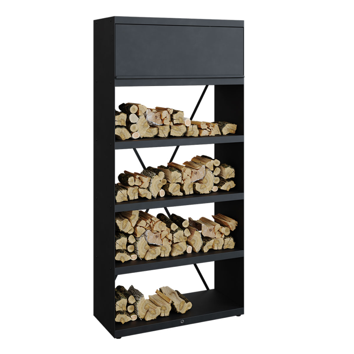 OFYR Wood Storage Black 100