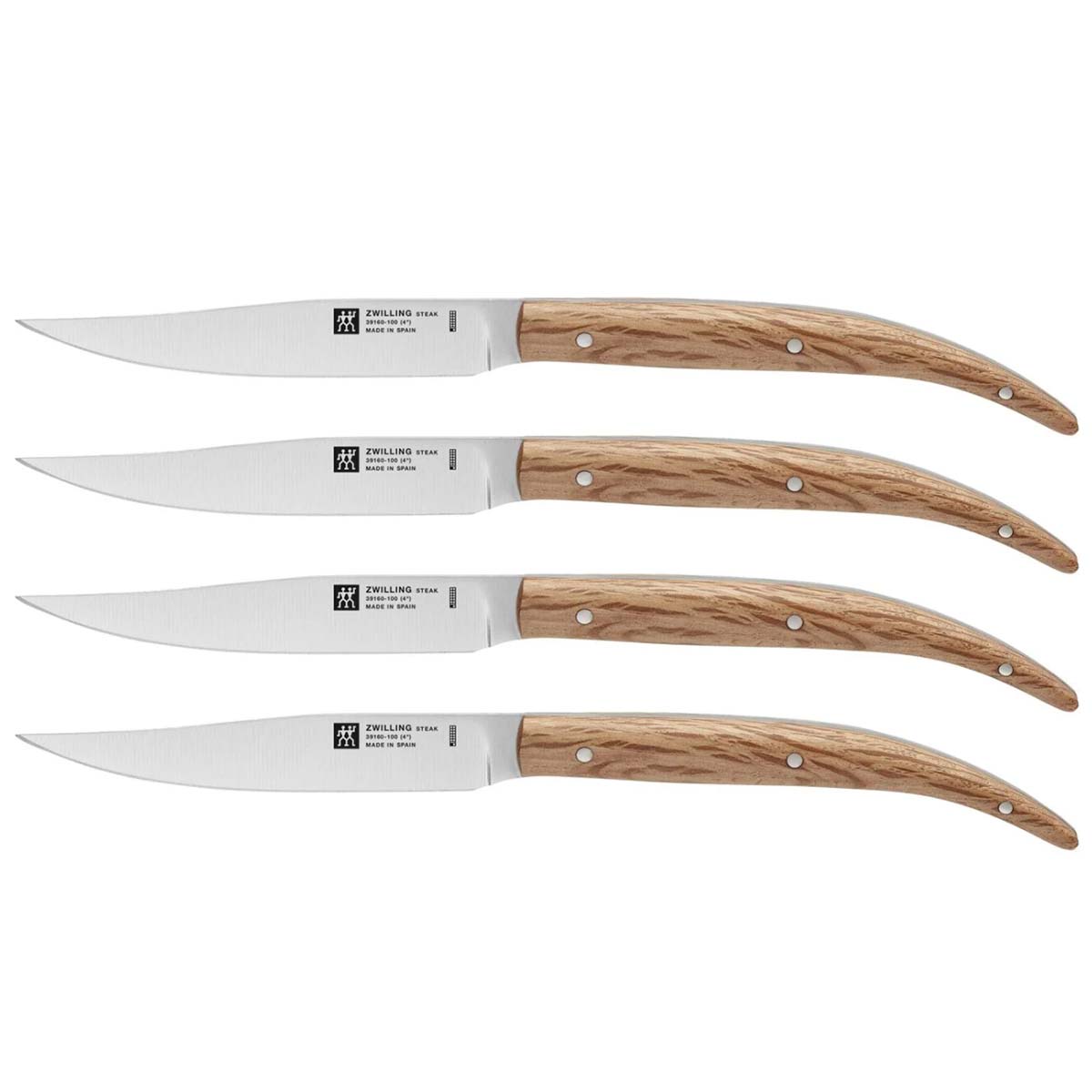 ZWILLING Steakmesserset, 4-tlg | Edelstahl