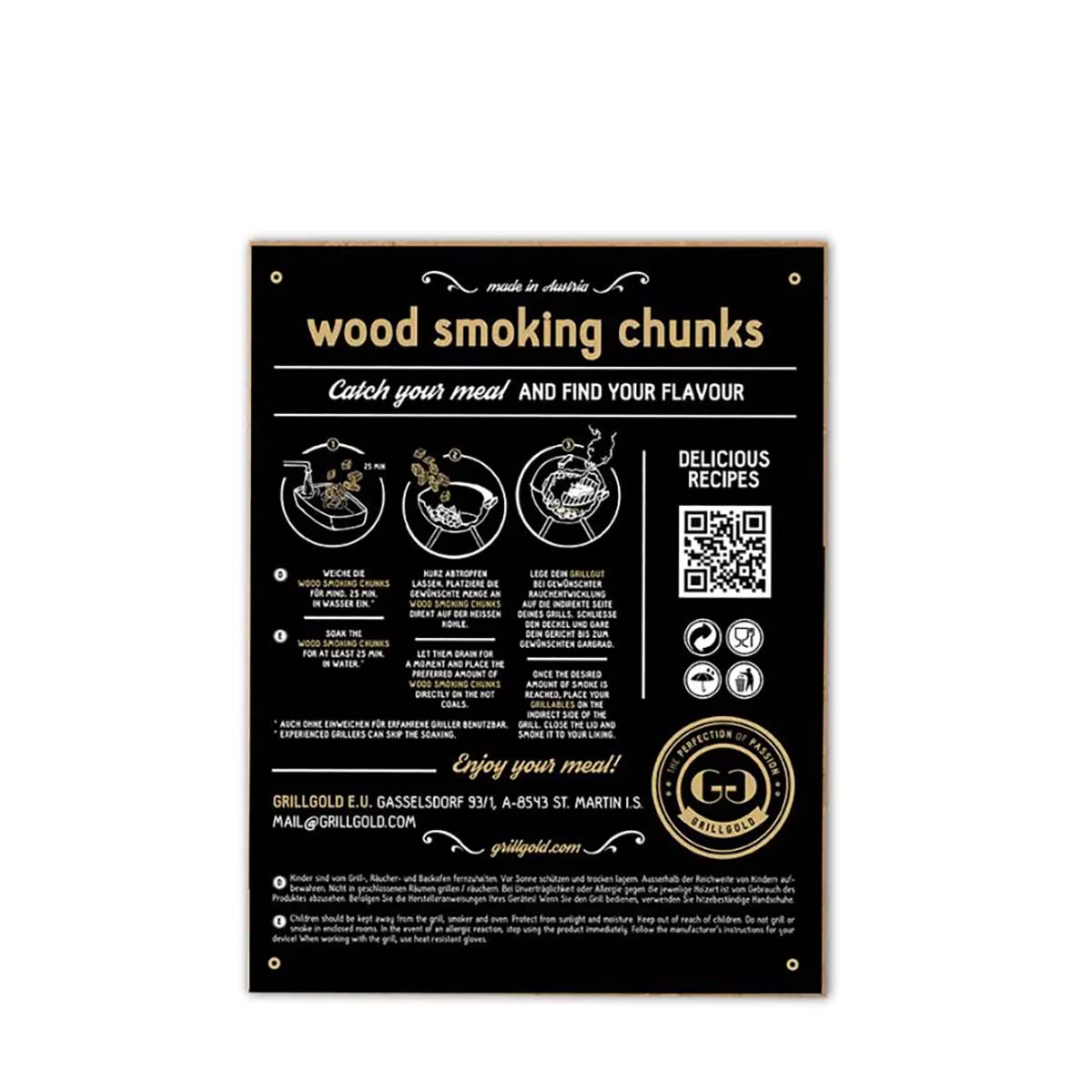 Grillgold Wood Smoking Chunks / Erle