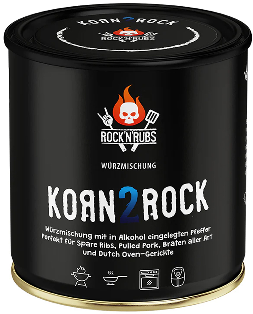 Rock'n'Rubs "Korn to Rock" Silver Line Rub | 130g