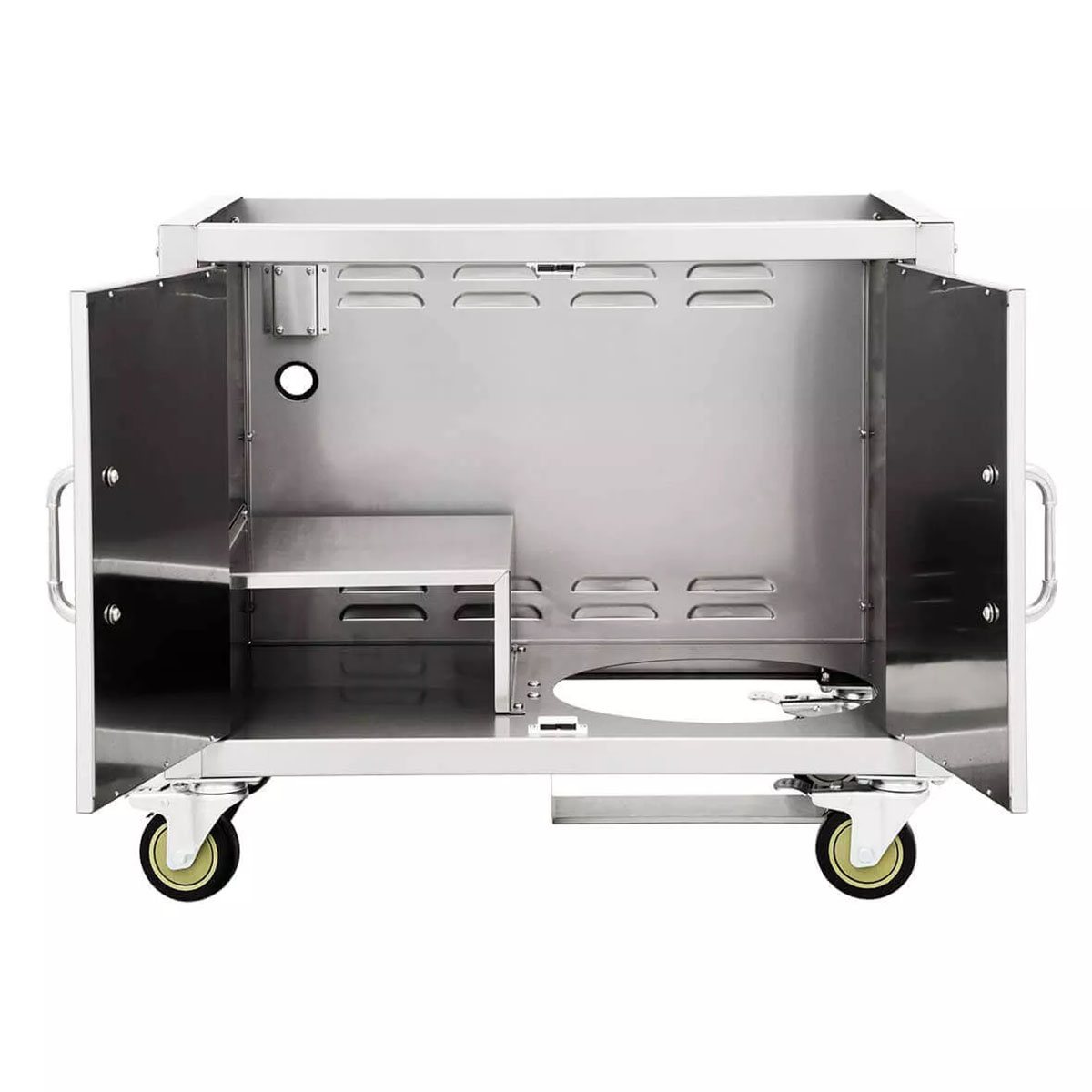 Bull Angus Gasgrillstation | 4 Brenner | Edelstahl | Infrarot Heckbrenner & Rotisserie