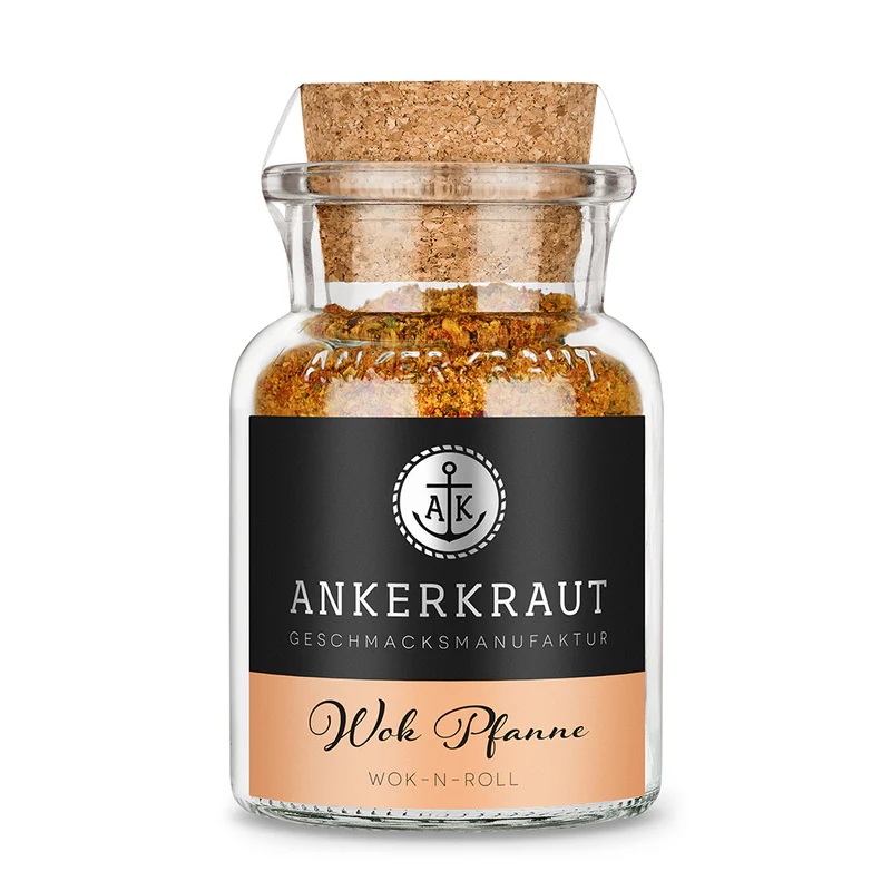 Ankerkraut Wok Gewürz im Korkenglas | 95g