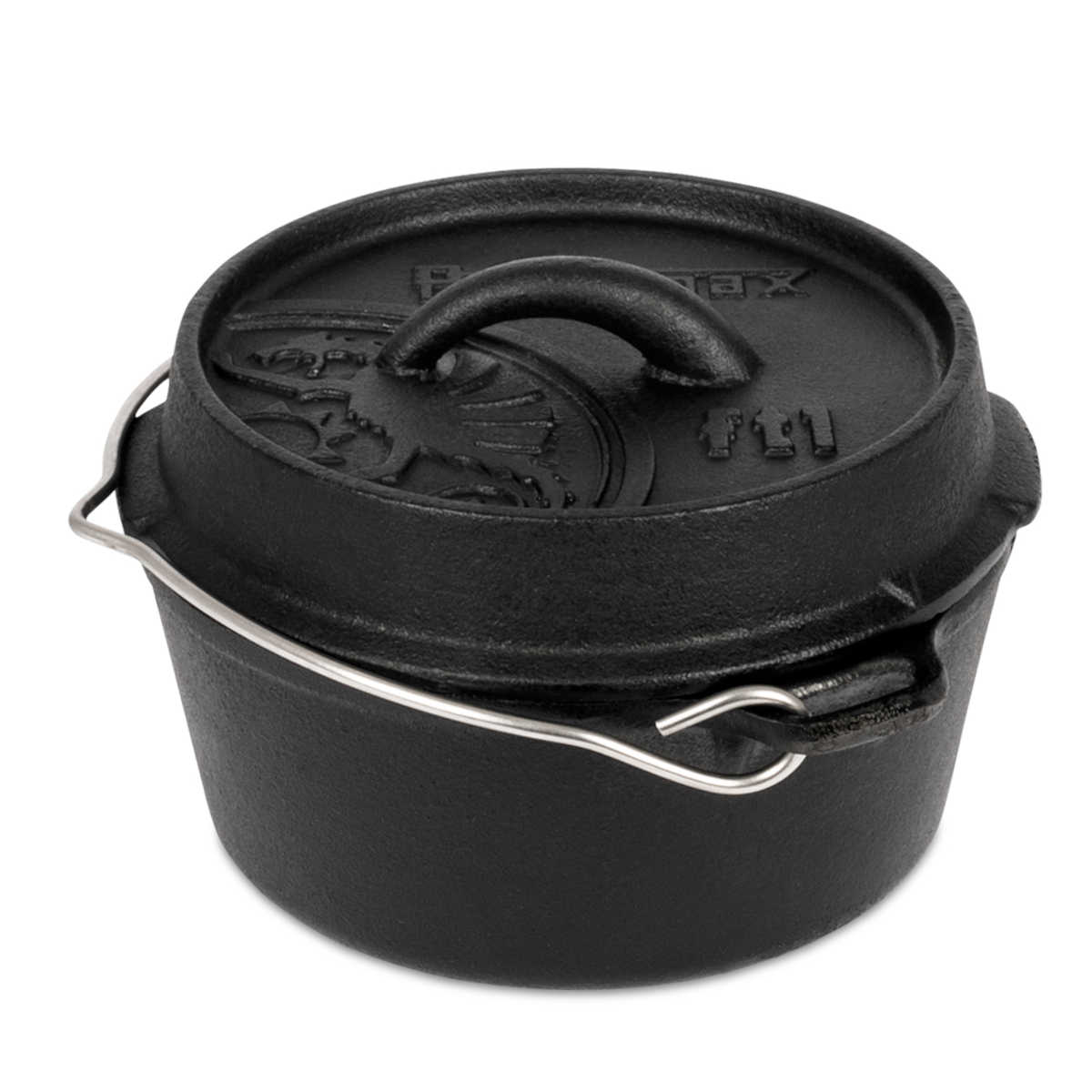 Petromax Feuertopf ft1 Dutch Oven mit planem Boden