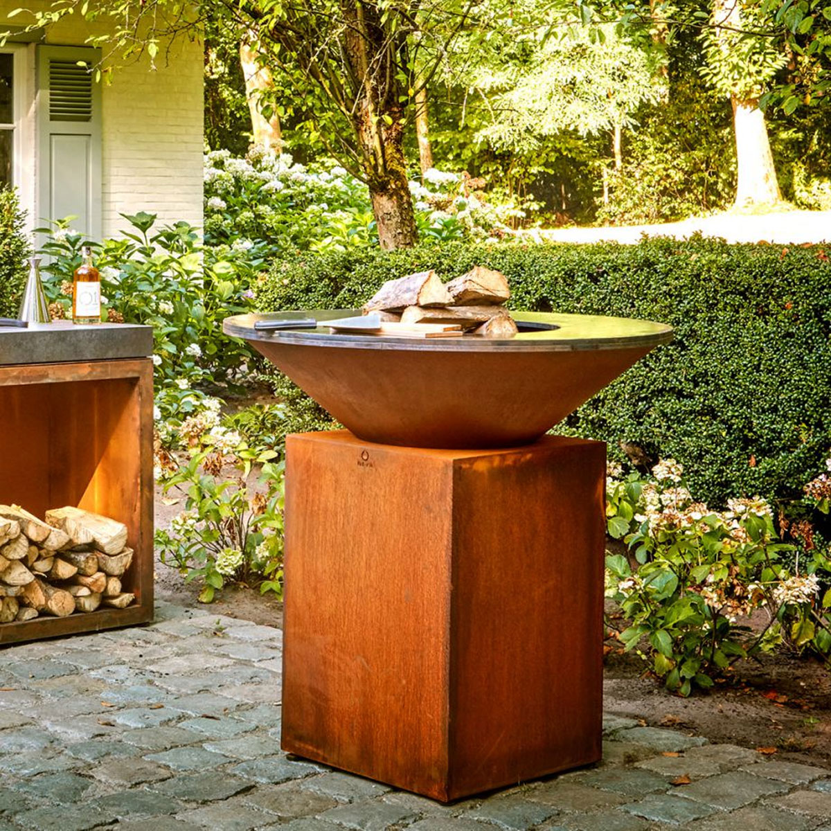 OFYR Feuerplatte Classic+ 100, Corten