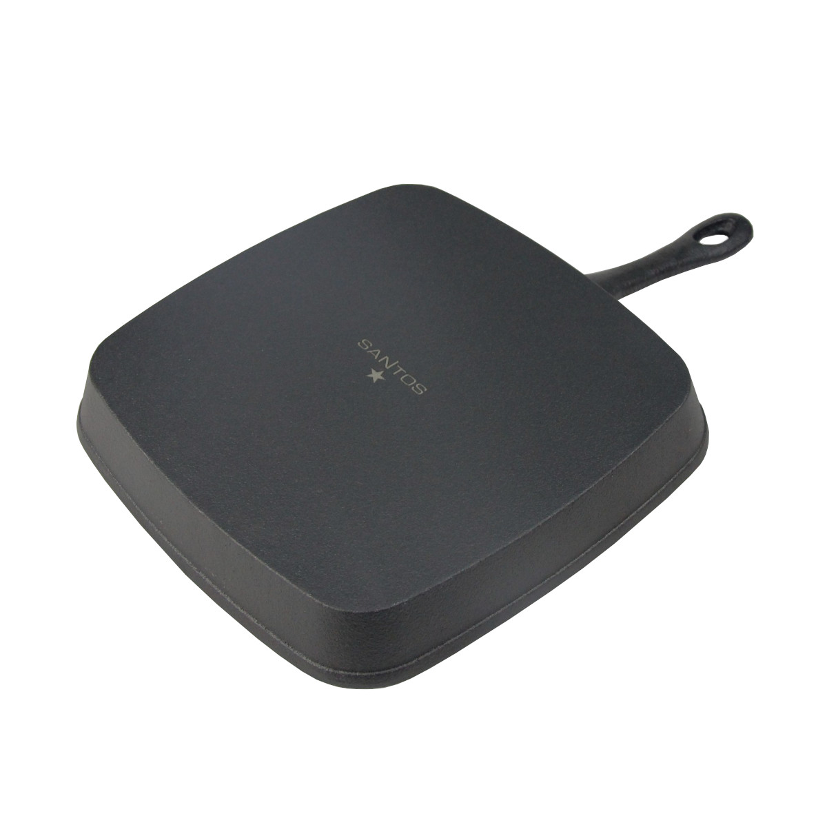 Santos Gusseiserne Grillpfanne Gr. 23 x 23 cm Santos Gusseiserne Grillpfanne Gr. 23 x 23 cm