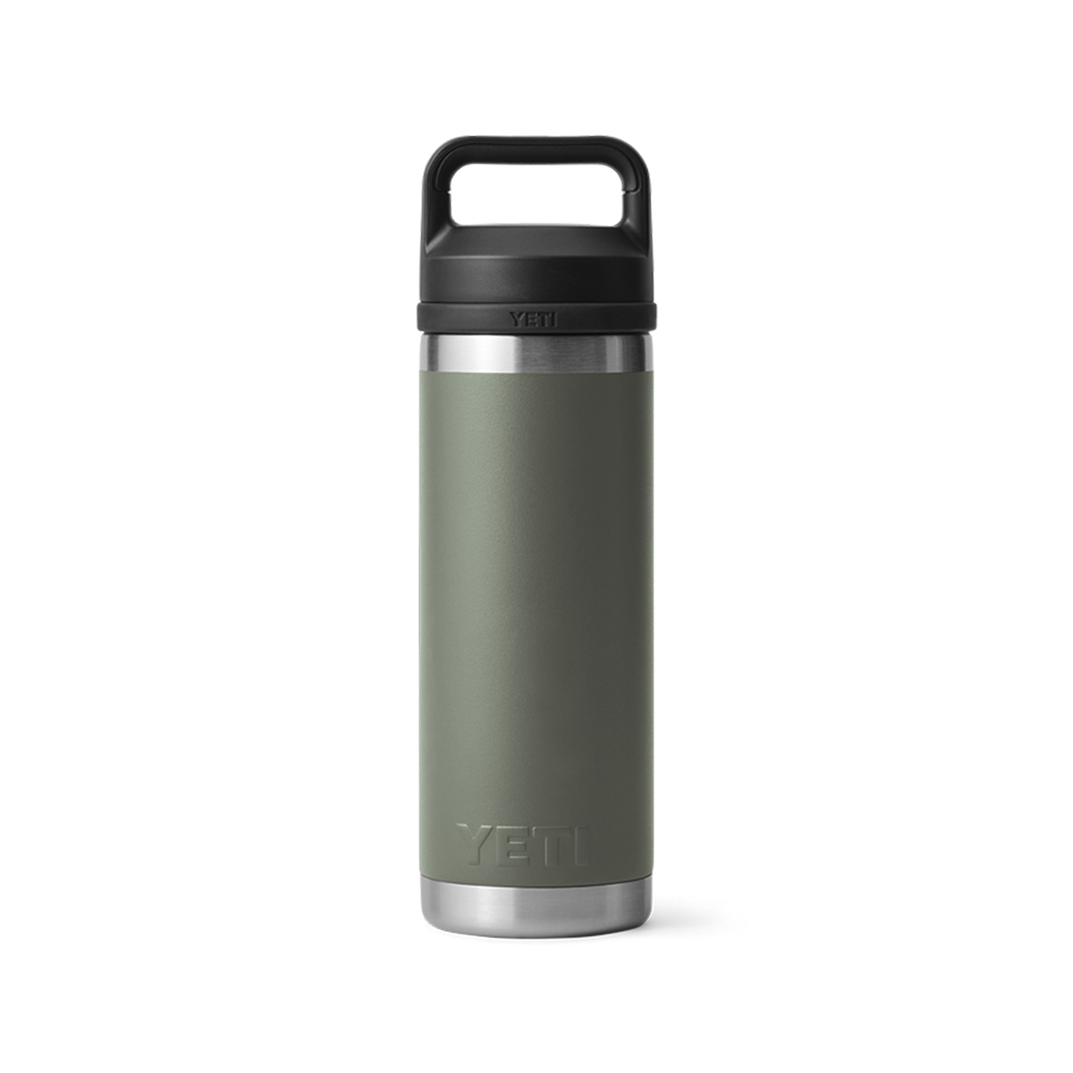 YETI Thermobecher Rambler 18 Oz Bottle Chug, 530ml, Camp Green