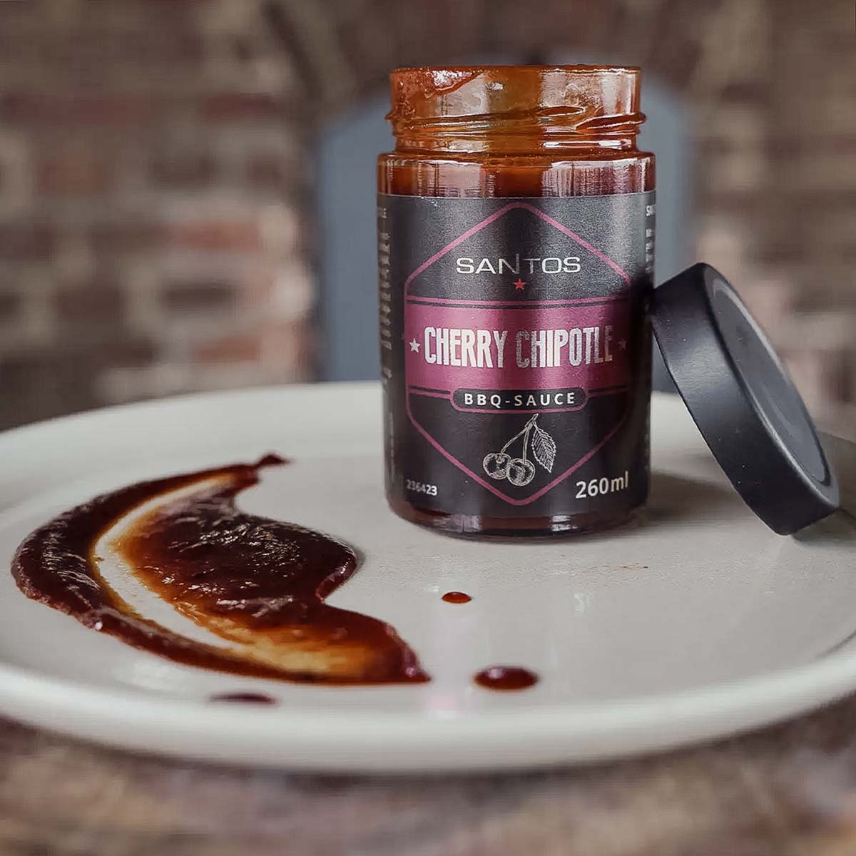 SANTOS Cherry & Chipotle BBQ Sauce SANTOS Cherry & Chipotle BBQ Sauce