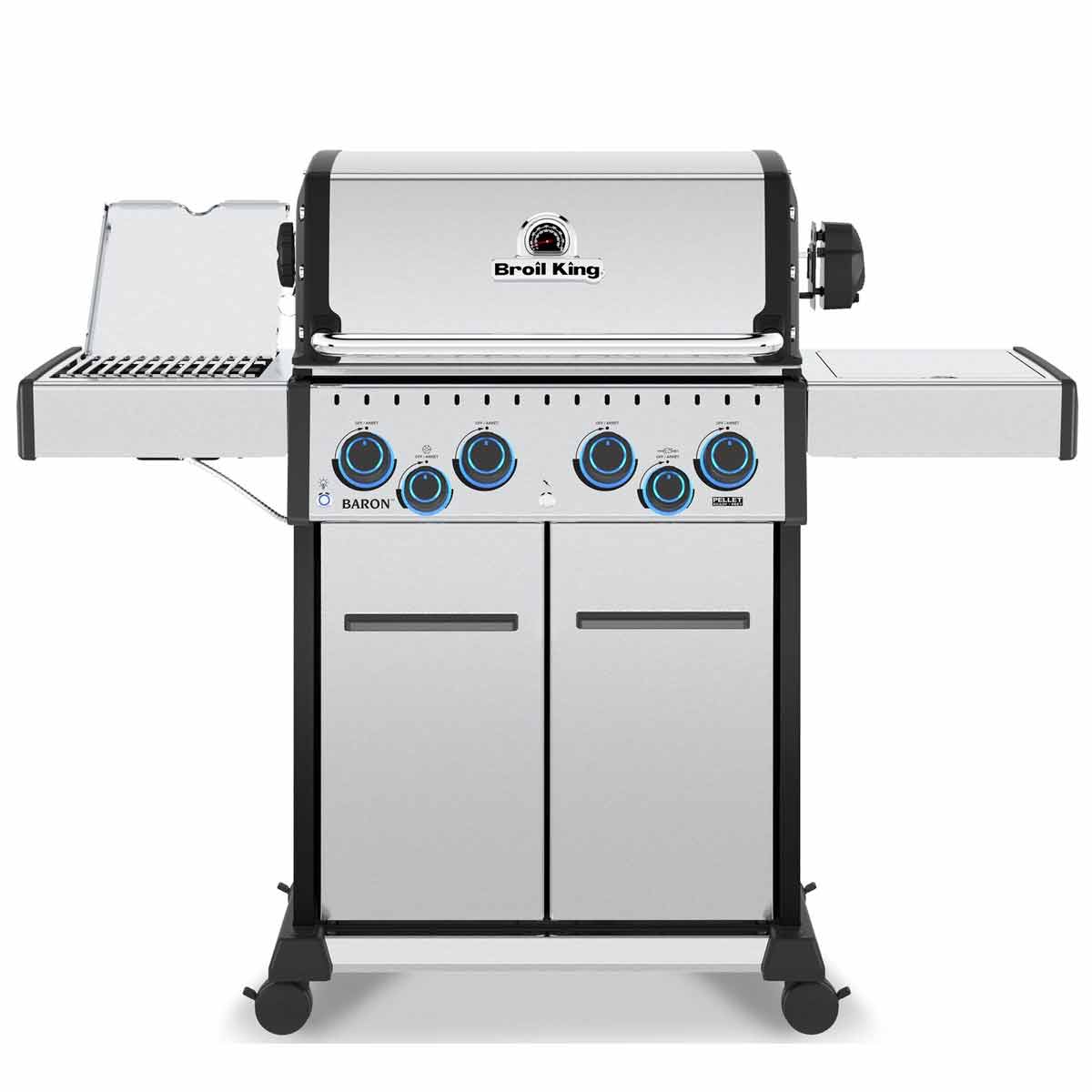 Broil King Baron S 490 IRX Gasgrill Edelstahl inkl. Drehspieß