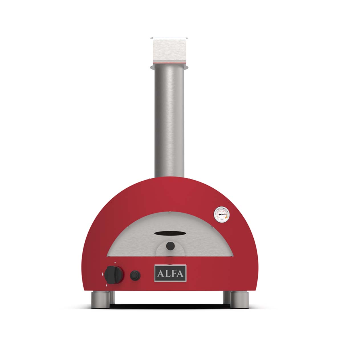 Alfa Pizzaofen Portable, Gas, Rot