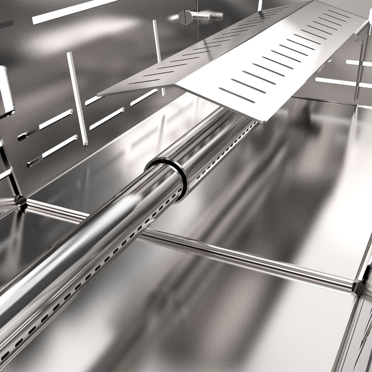 Knister Gasgrill Hero – tragbarer Dual Fuel Edelstahl-Grill Knister Gasgrill Hero – tragbarer Dual Fuel Edelstahl-Grill