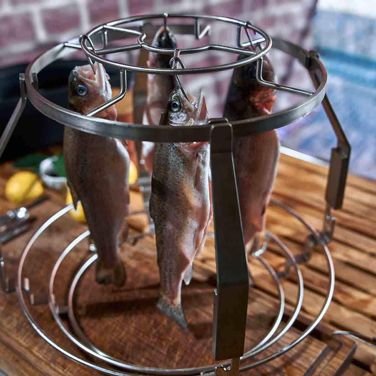 Monolith Smoke Set für 55er Keramikgrills