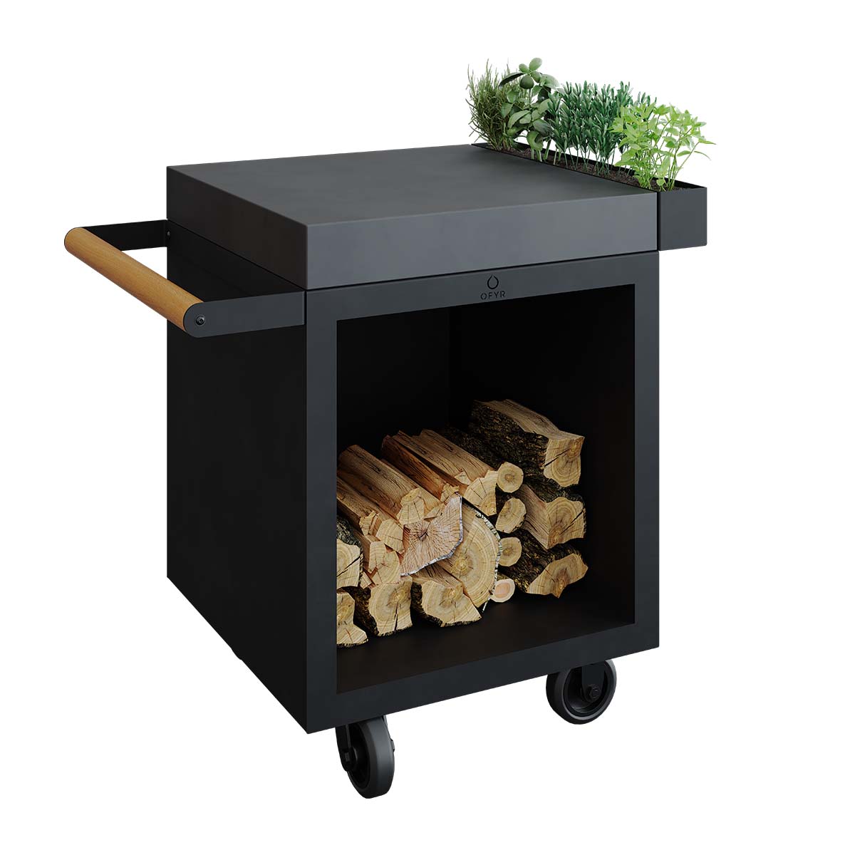 OFYR Mise en Place Table Black 65 PRO Keramik Dunkelgrau OFYR Mise en Place Table Black 65 PRO Keramik Dunkelgrau