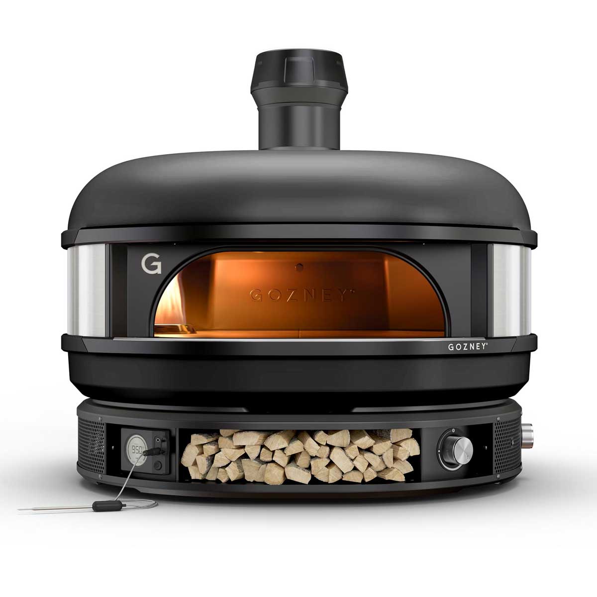 Gozney Dome Dual-Fuel Pizzaofen, schwarz, Limited Edition